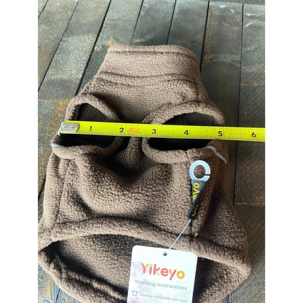 Sz XXS Brown Chihuahua Fleece Dog Or Cat Vest Yikeyo